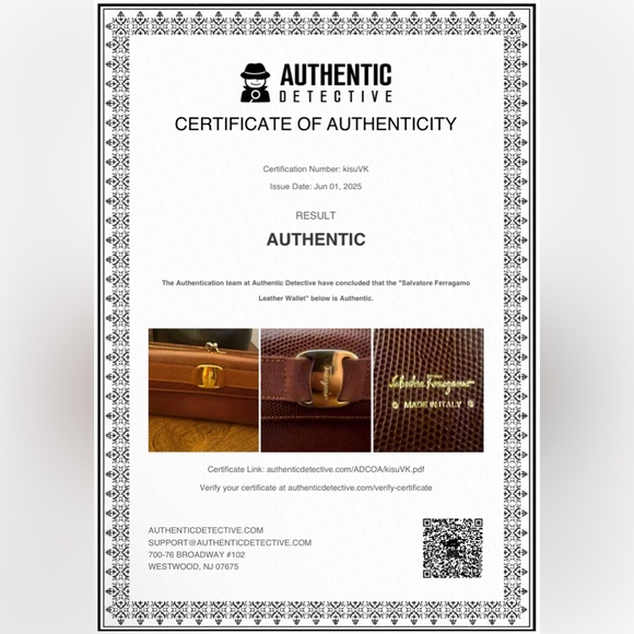 Salvatore Ferragamo Kisslock Wallet (with COA) - Picture 15 of 15